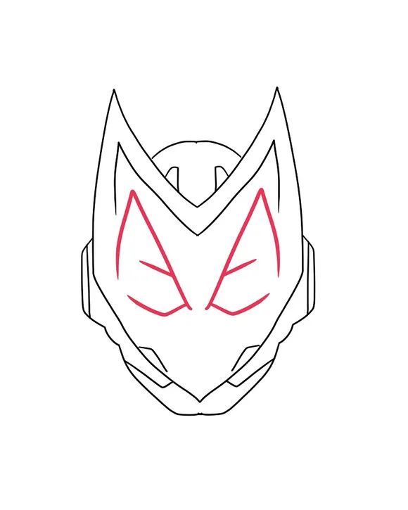 首先就是这个假面骑士geats的形象介绍了,从上面的简笔画来看,虽然