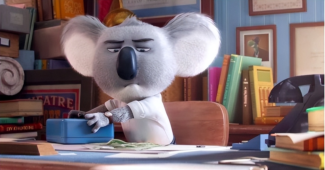 经典电影赏析之100:动画喜剧《欢乐好声音》-2016_考拉_现实_奶奶