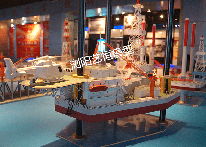 自升式海洋钻井平台模型