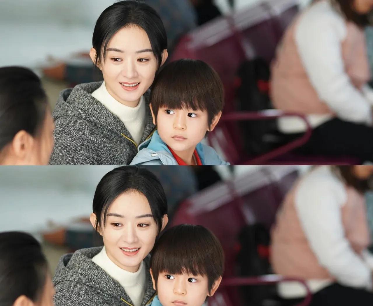 我长得像爸爸还是像妈妈?你们好呀!我是何幸福和王庆来的儿子小豆子!