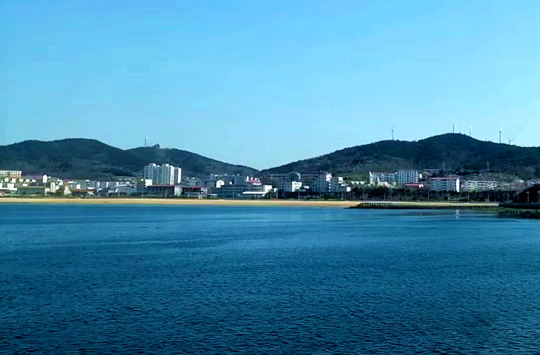 原创大连獐子岛天蓝蓝海蓝蓝想去游玩吗