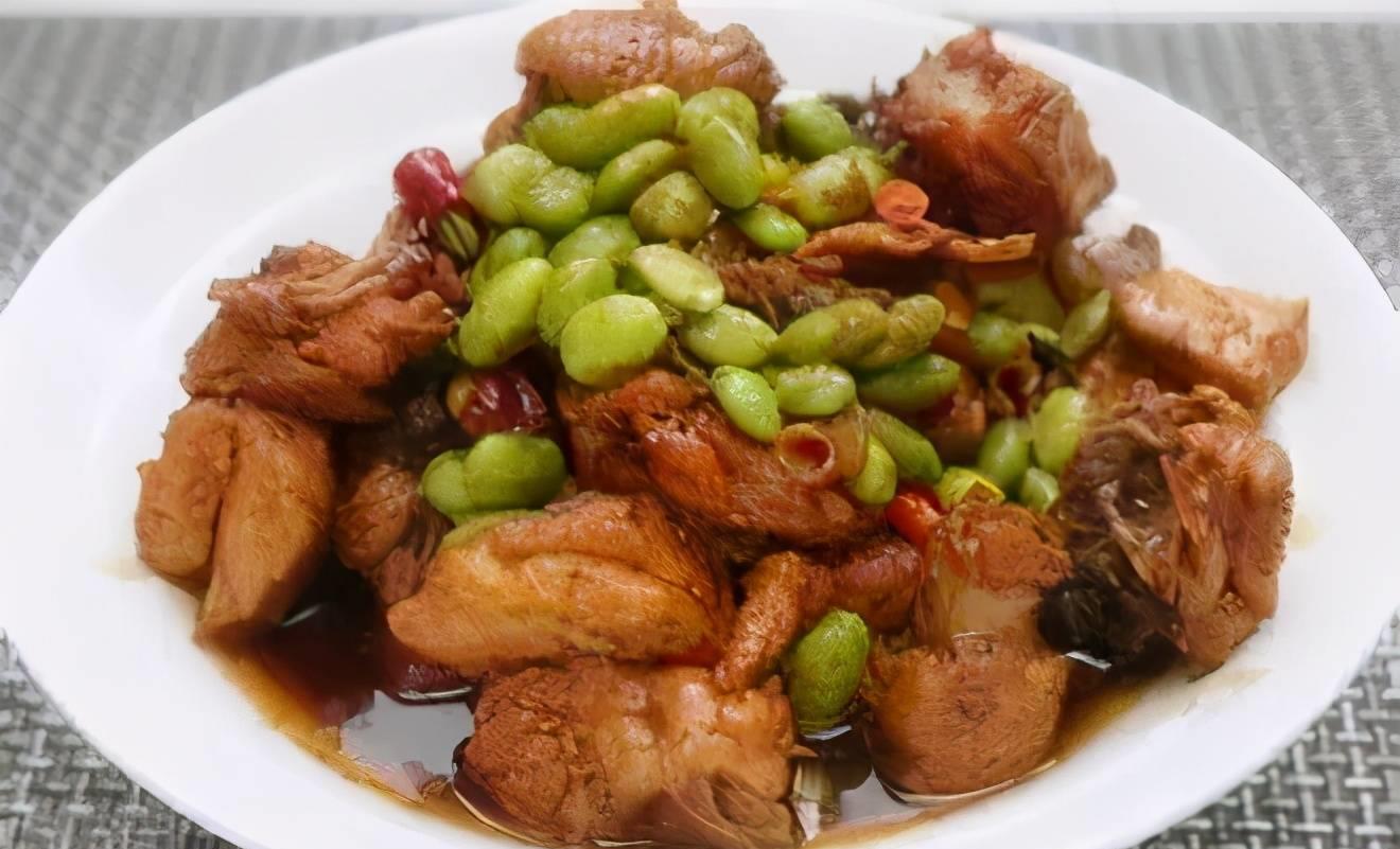 原创学会这样做毛豆烧鸡腿营养解馋好吃到爆赶紧安排起来吧