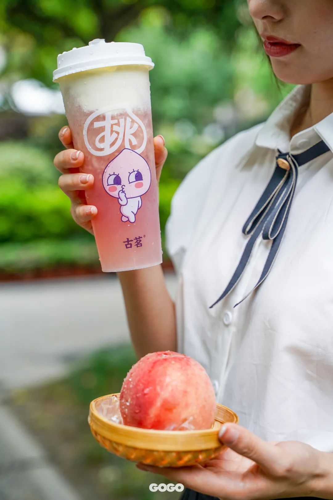 让所有人都想"桃"的夏日爆款,到底有多好喝?_gogo_桃桃_apeach