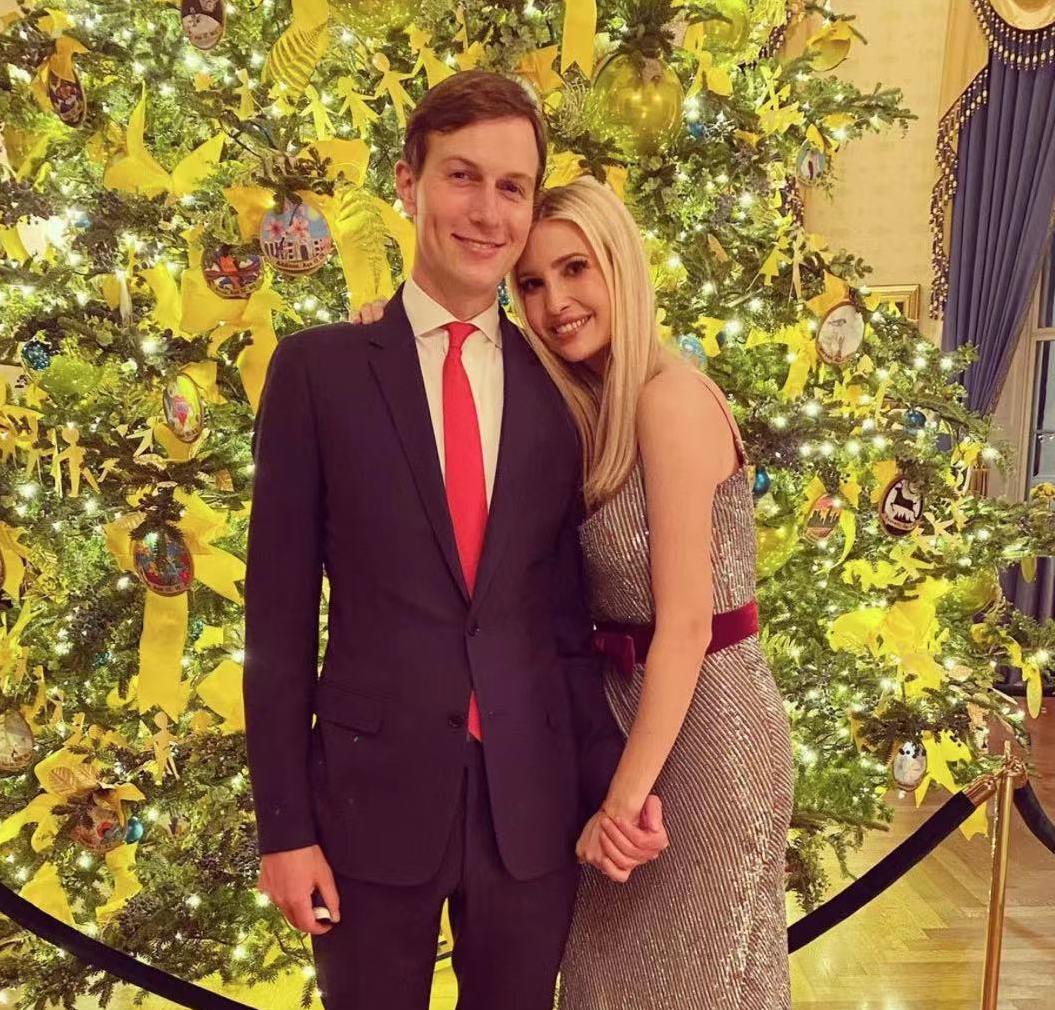 穿土豪金真俗气,高颜值夫妇好养眼_库什纳_阿拉贝拉_中分