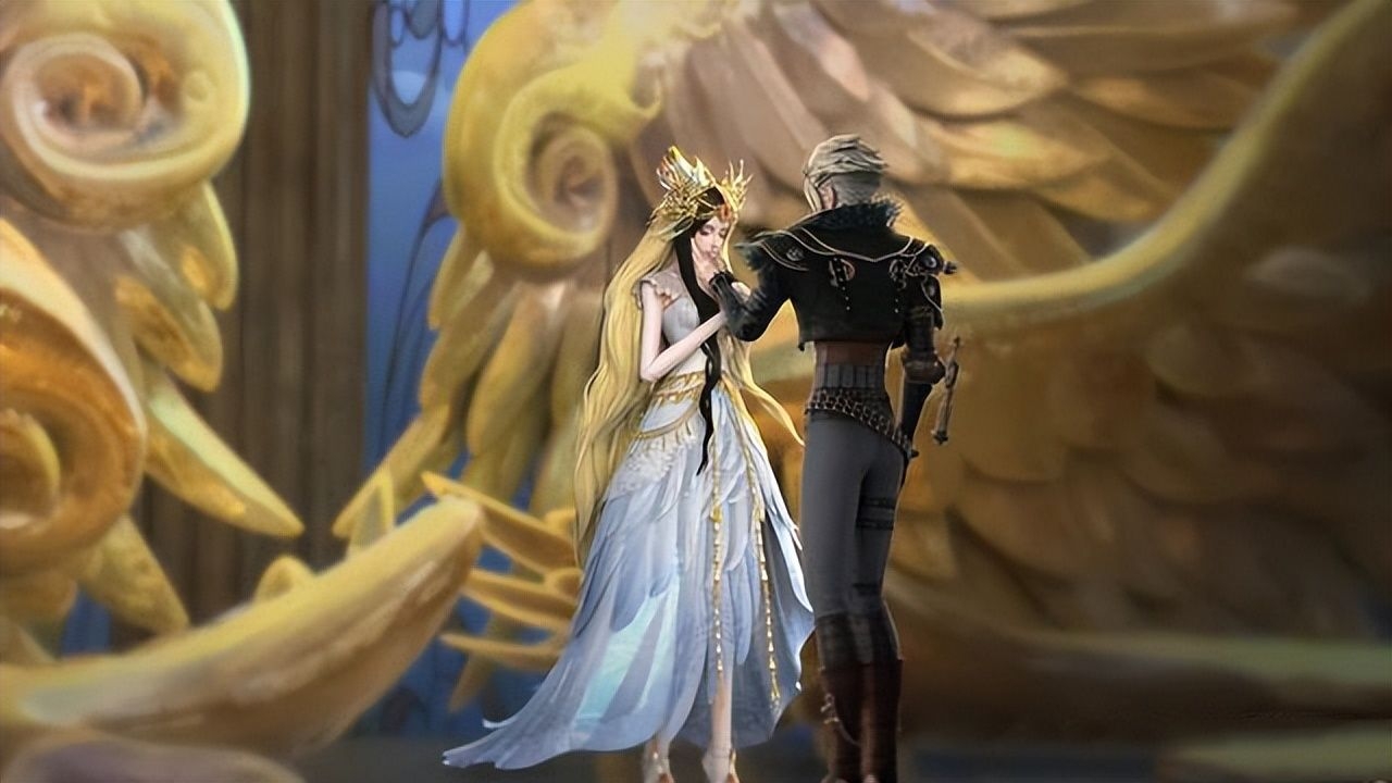 叶罗丽第二部光浮沉图透白光莹新造型绝美光和电的初识