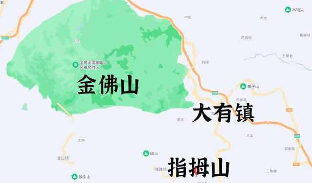 重庆的“小梵净山”：山体像指拇，不要门票