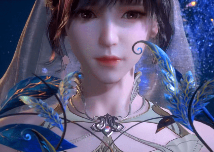 原创斗罗大陆159唐三订婚造型曝光和小舞同款高马尾前世建模太帅气