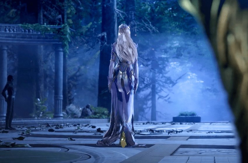 斗罗大陆155:新女神千仞雪醒来,大长腿太迷人,蛇矛视角让人羡慕_雪夜