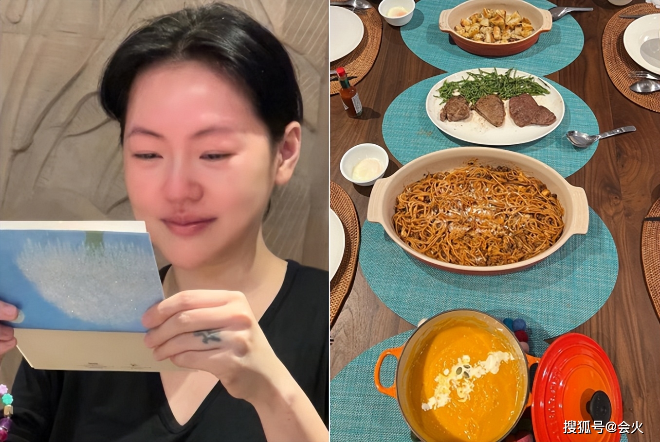 小S二女儿近照曝光!穿吊带烫大波浪不似15岁
