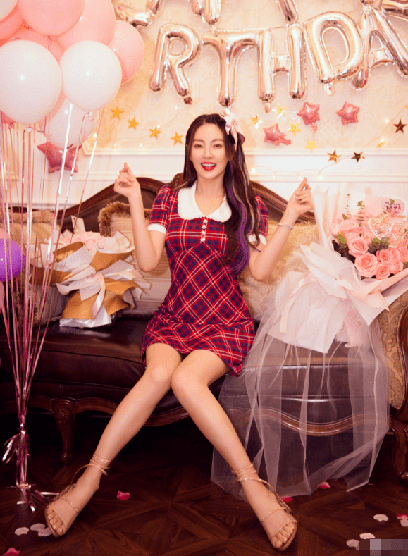 有种豪华叫张雨绮过生日,看到她收到的礼物,原谅我没见过这场面_图片