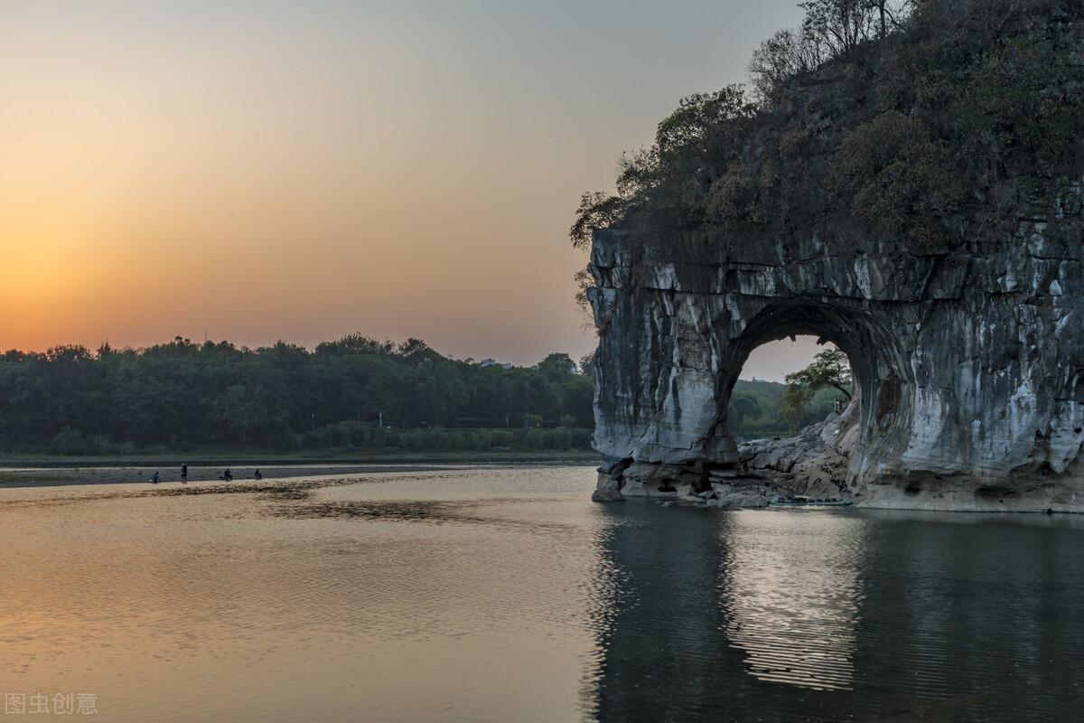 郭进拴|初访象鼻山_水月洞_桂林_象山