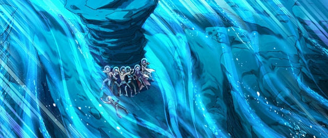 原创斗罗大陆紫珍珠想要捡漏比比东停手史莱克七怪回归海神岛