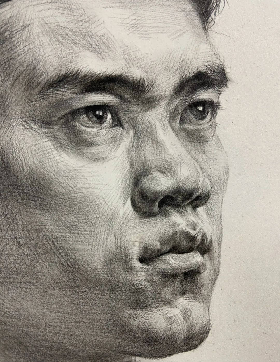 素描头像怎么画才能拿高分?