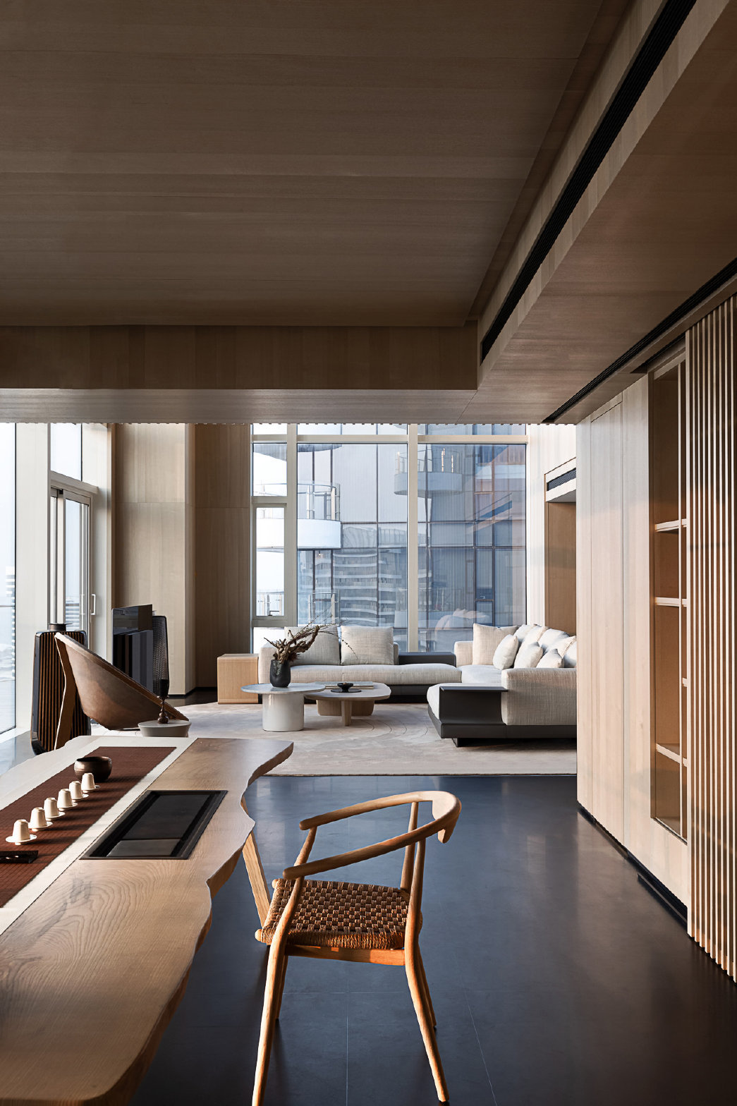 你们想要的大师梁志天设计方案来了!_空间_客厅_主题