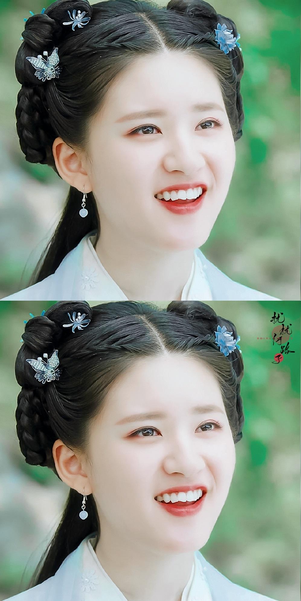 女星梳着双髻发型有多可爱!迪丽热巴,苏晓彤,赵露思,你选谁?