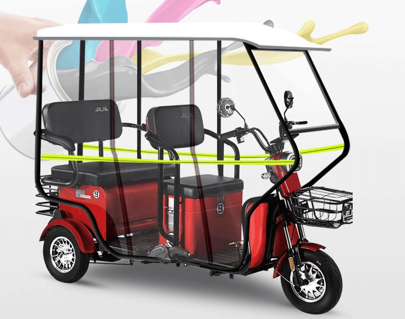 凤凰h2三轮老年代步车测评:自带雨棚,三重刹车,价格3599元起_搜狐汽车