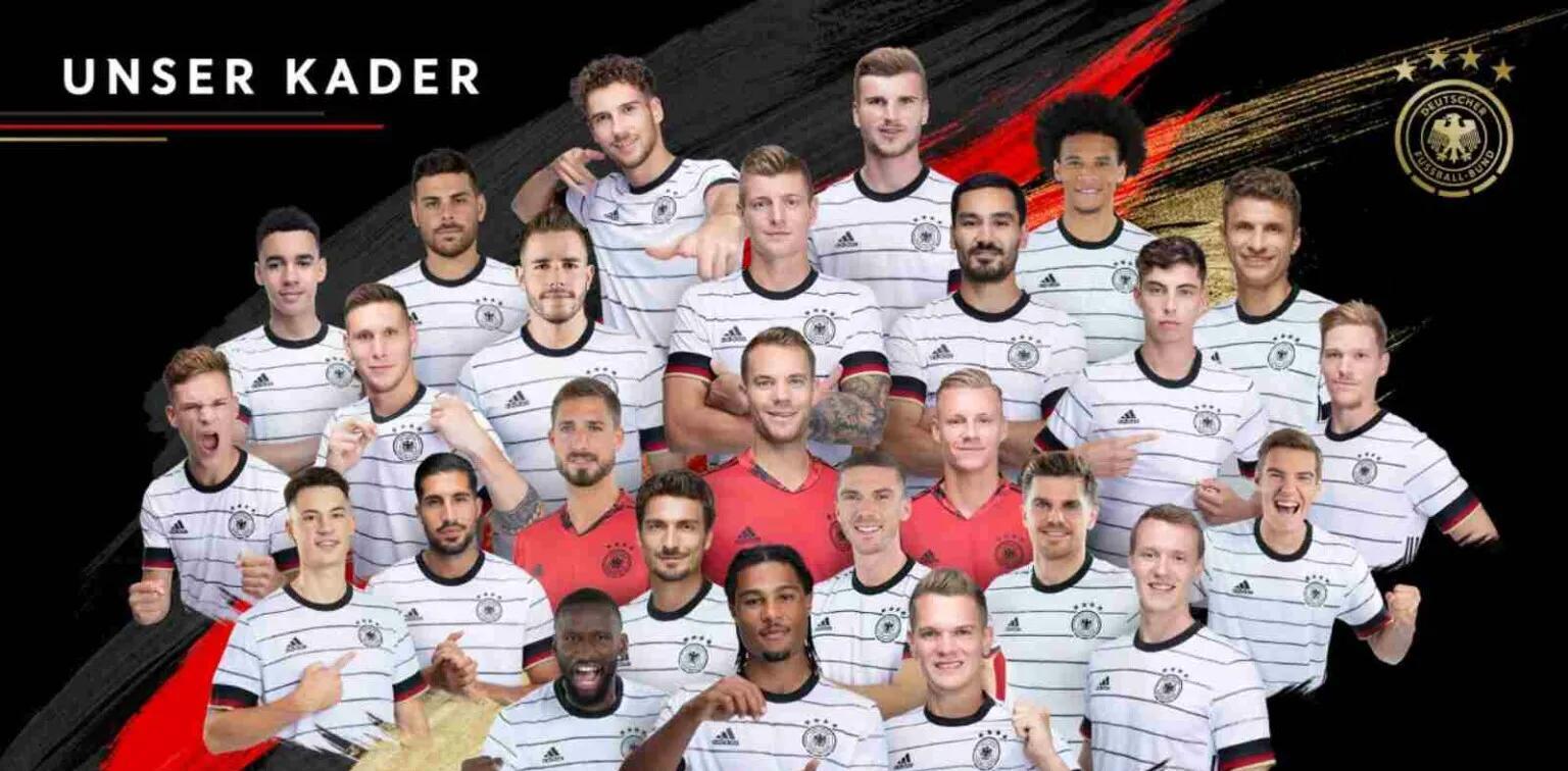 典藏版德国队全家福-你最喜欢德国国家队的哪个时期?