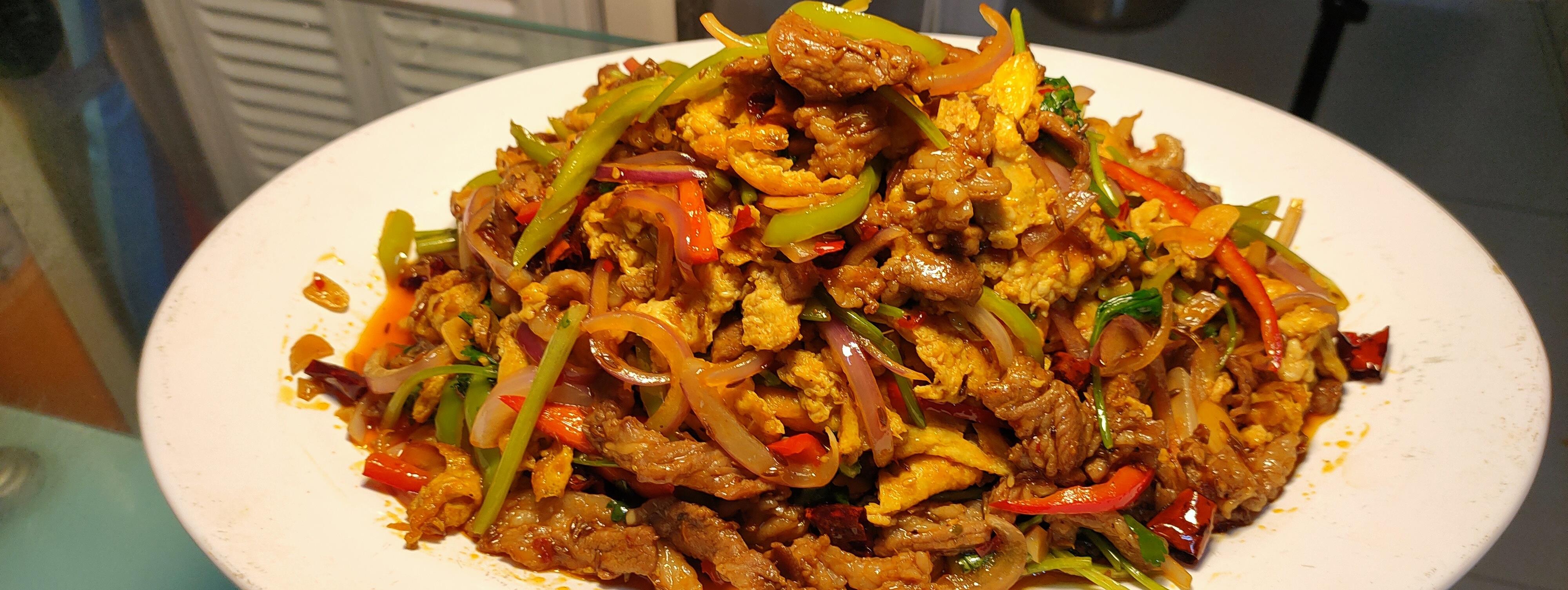 想吃《孜然羊肉》但是羊肉不够,或者没有怎么办?