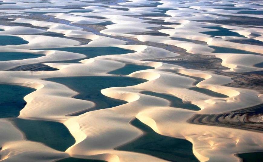 世界上最震撼的自然景观，2个月内出现几千个湖泊，且是在沙漠！