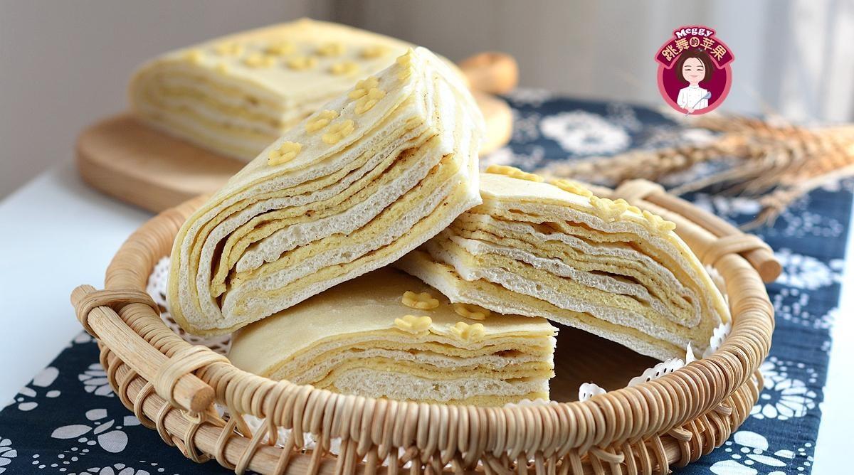 教你做双色千层饼柔软有滋味让你学会1种能开发出10多种