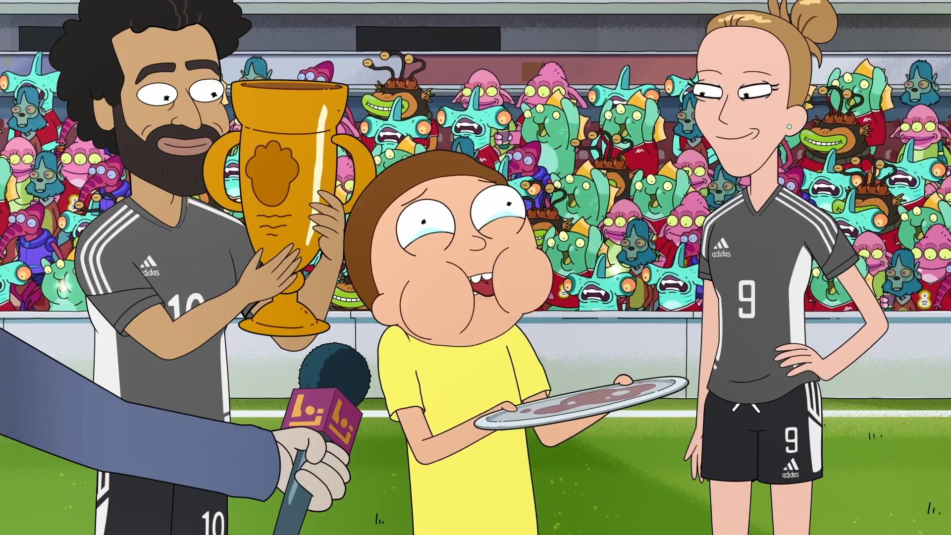 adidas×经典动画《瑞克和莫蒂》:一双踢球到飞起的球鞋_and_morty