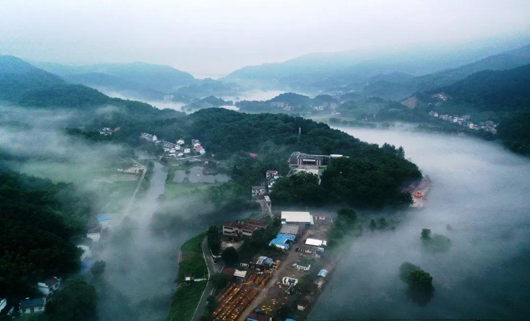 这样的云雾奇观!_太湖_龙山_花亭湖