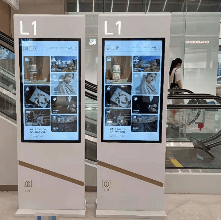 3d电子导航系统商场导视一体机室内导航系统设计