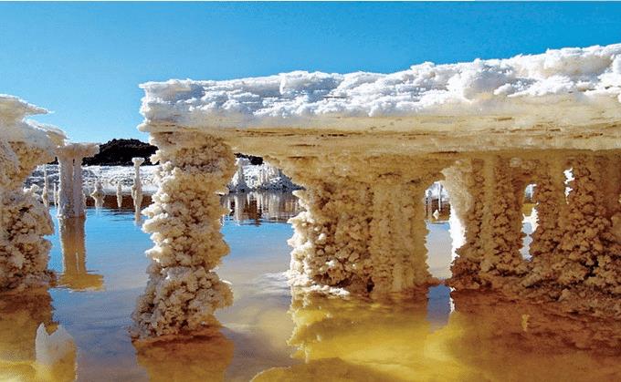 中国最大的天然盐湖，总价值已经达到了12万亿，武警官兵看护