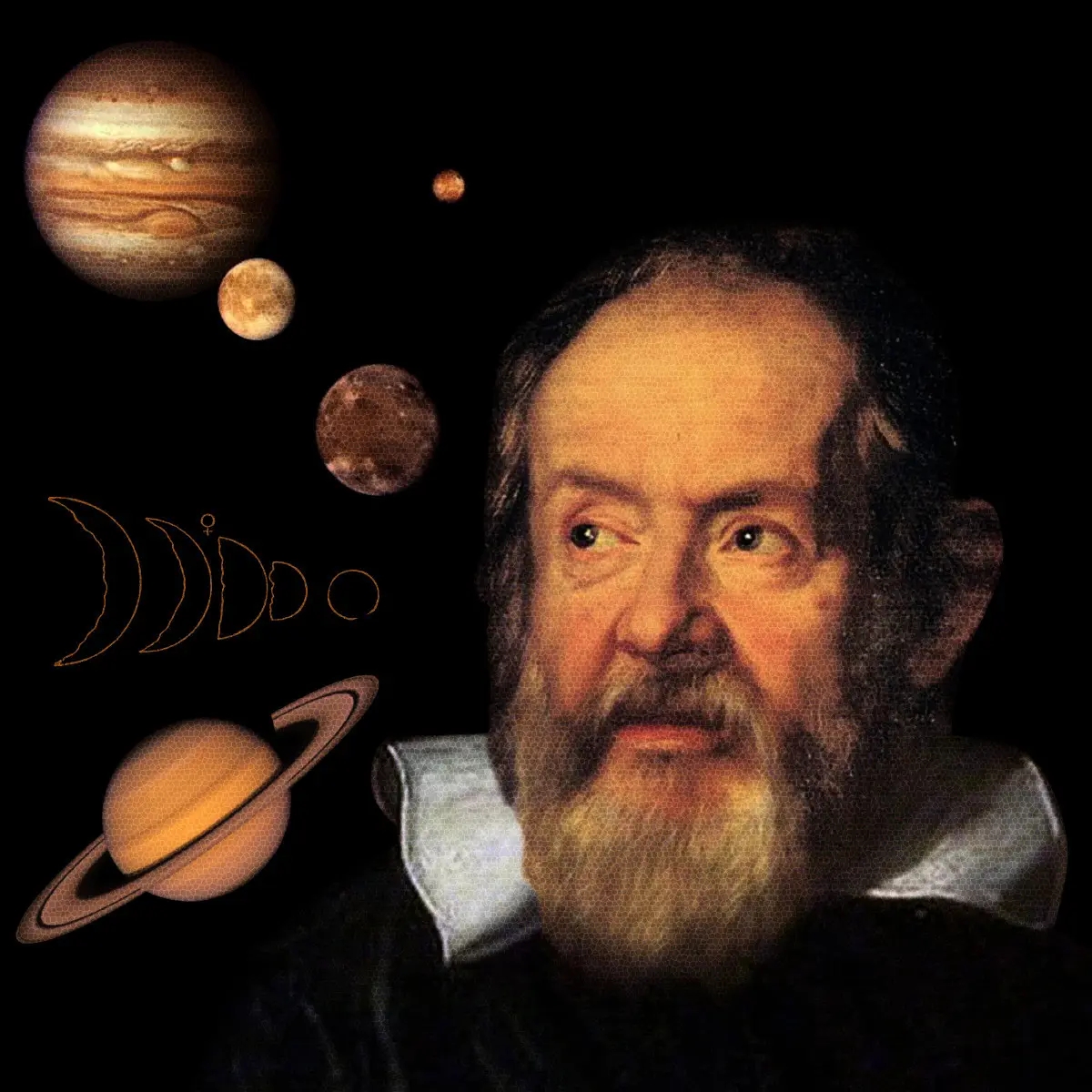 物理学家伽利略手抄报图片