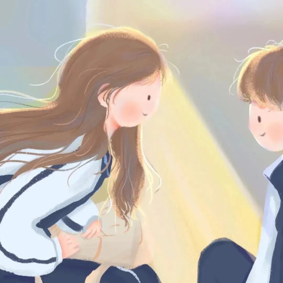 情侣头像 | 少年感拉满的校园风情头