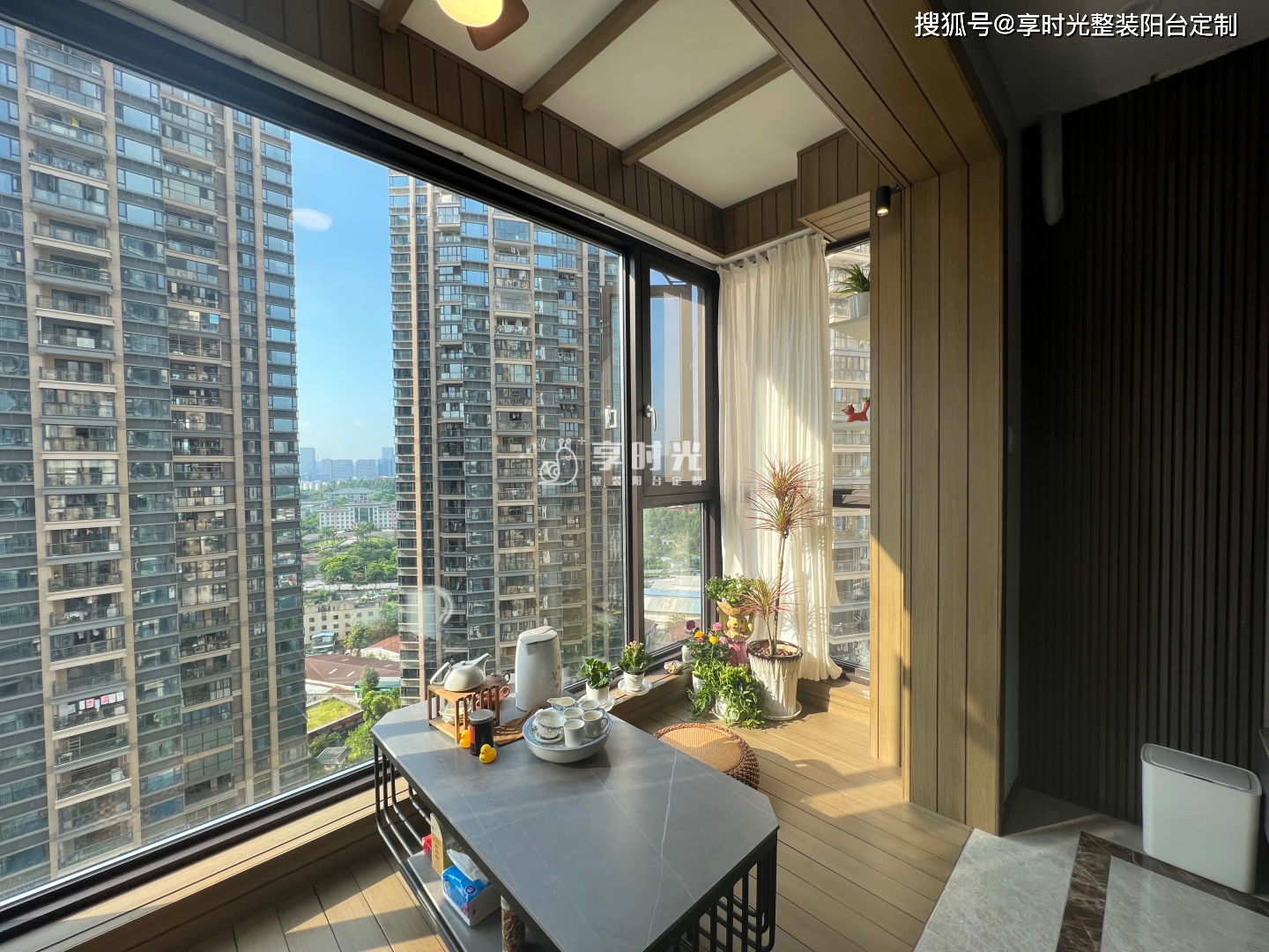 奶油风日式阳台装修配色,演绎前卫美学趣味_生活_空间_兰迪