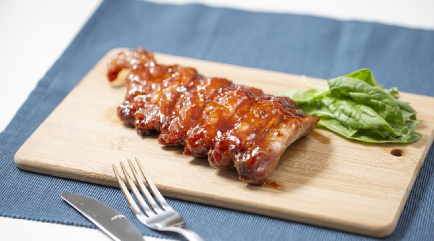 家常烧味食谱,在家自制蜜汁烧排骨,不用水,不用油,不用烤炉!