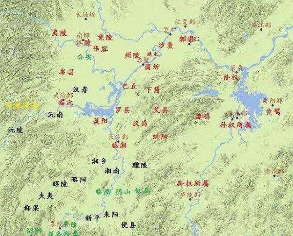 荊州是漢地九州之一,也是東漢十三州之一,屬於極為重要和富裕的一州