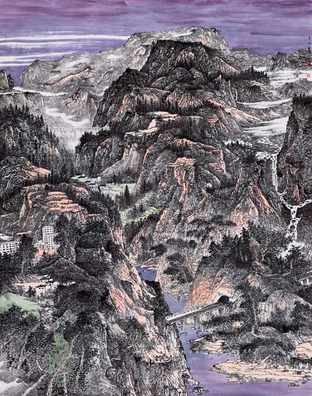 国画名家丨王玉山:用传统笔墨绘就新时代画卷_中国美协_作品展_全国