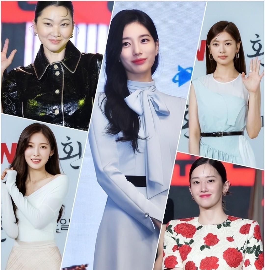 女明星发布会造型比拼,最佳秀智,普通arin,影后全钟瑞惨垫底_郑素敏