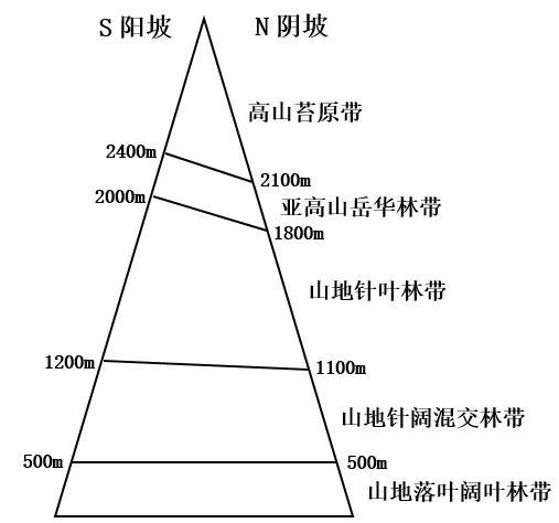 地理视角看长白山,长白山垂直自然带谱,中国长白山到底有何秘密?