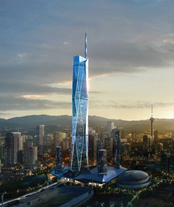吉隆坡将建6座高楼,最高644米!取代上海中心的世界排名