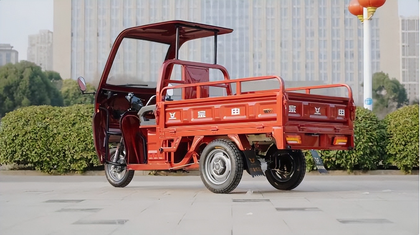 最大载重1吨,这2款半蓬式电动三轮车,可拆卸,适合农村拉货_搜狐汽车