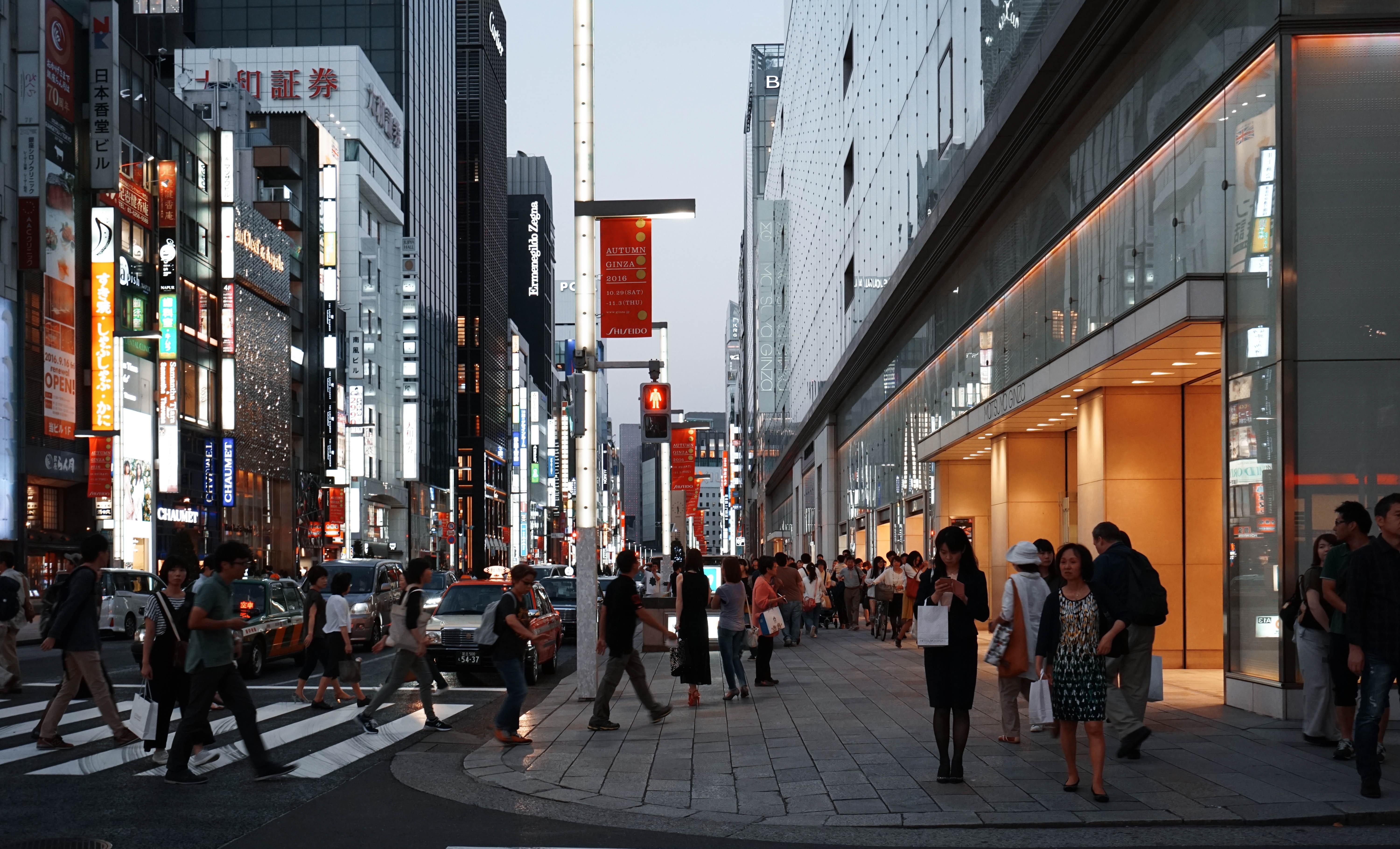 日本商业街图片