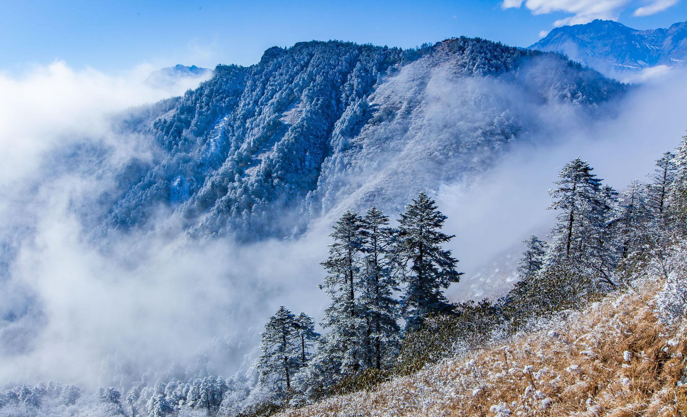 窗含西岭千秋雪,门泊东吴万里船西岭雪山全攻略_滑雪_索道_前往