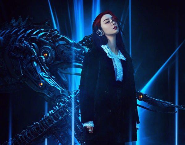 the9全新专辑海报,科技感十足,刘雨昕帅气,许佳琪秒变冷艳女王_造型