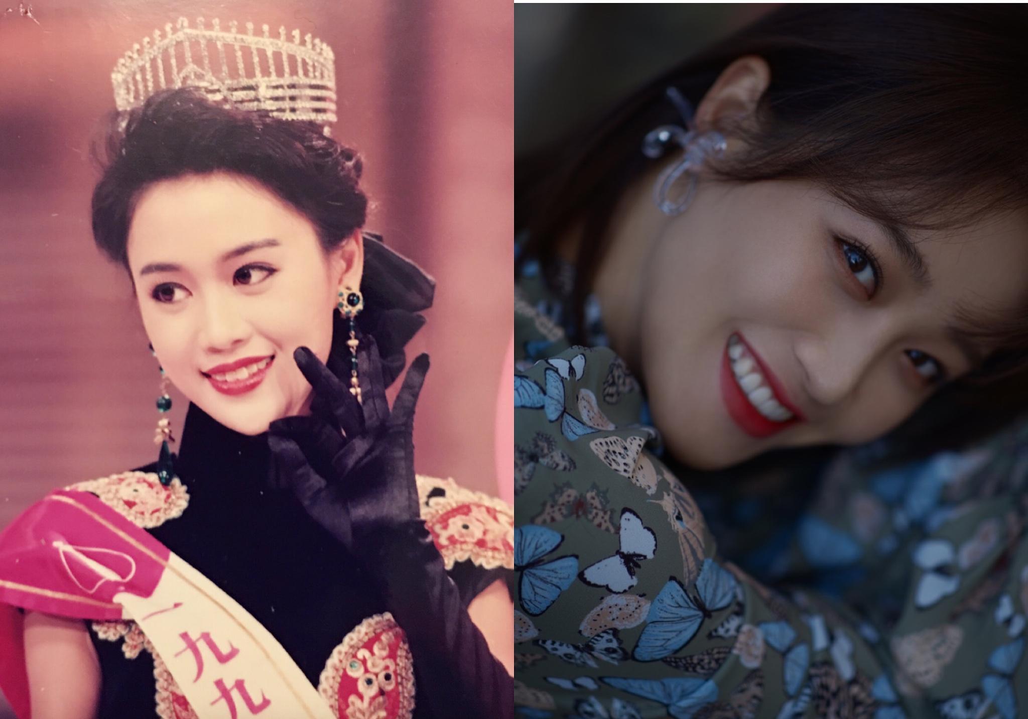 同是正脸杀侧脸垮,蓝盈莹和梁小冰差的是女主脸还是女主命_表情_时尚