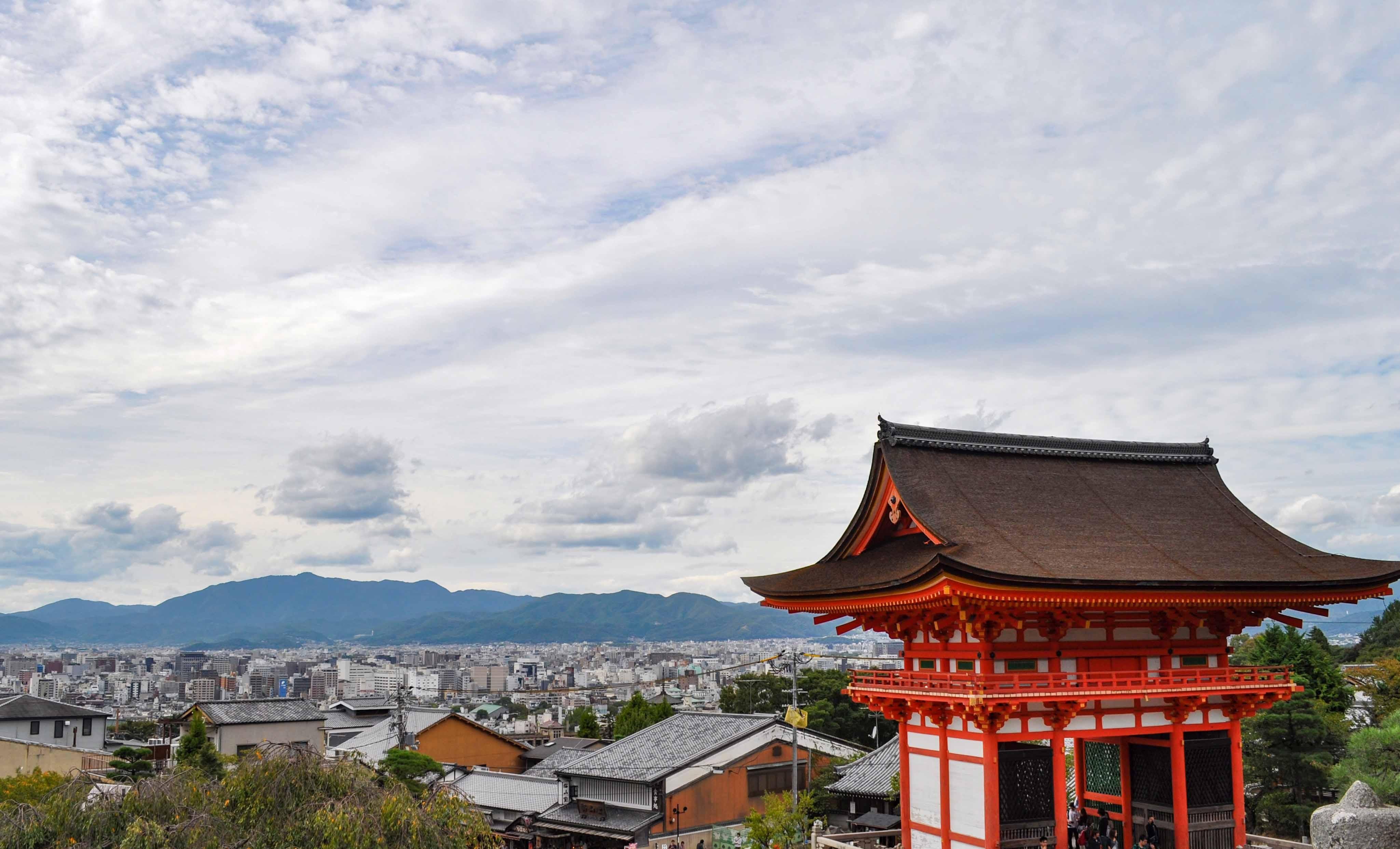 京都郊区有条坡道