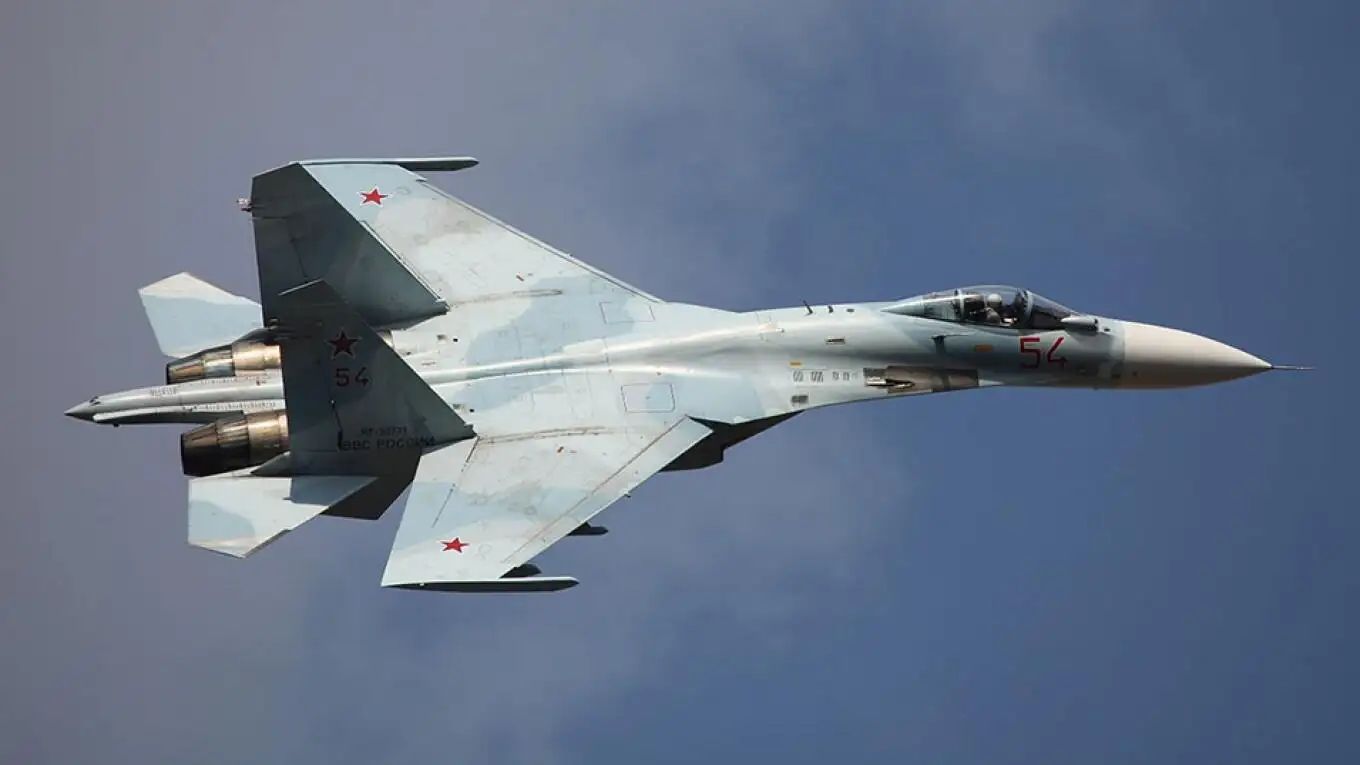北约f-35战斗机逼近俄罗斯,俄军苏-27迎击_乌军_对地