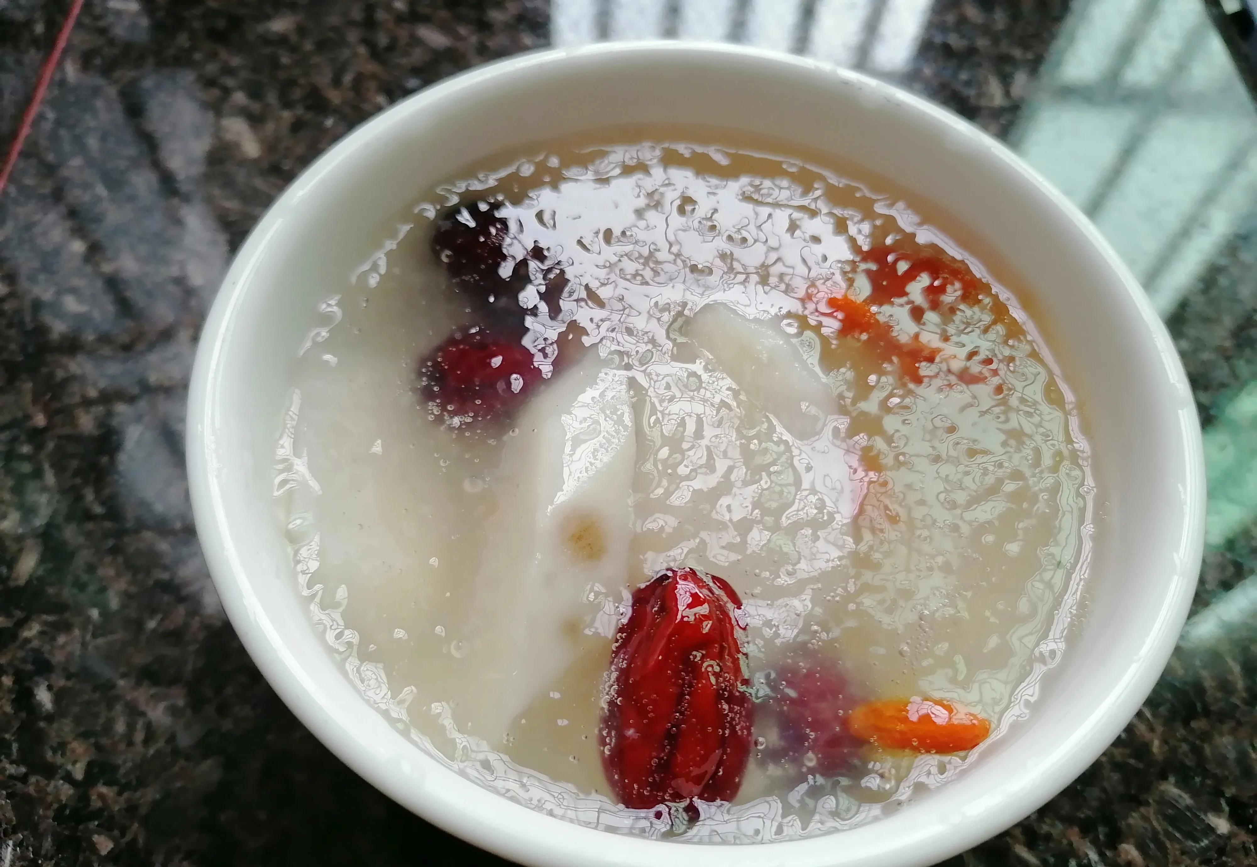 遇到"潮汕东京薯丸",记得做一碗给小孩子吃,清甜顺滑还降火_枸杞_山药