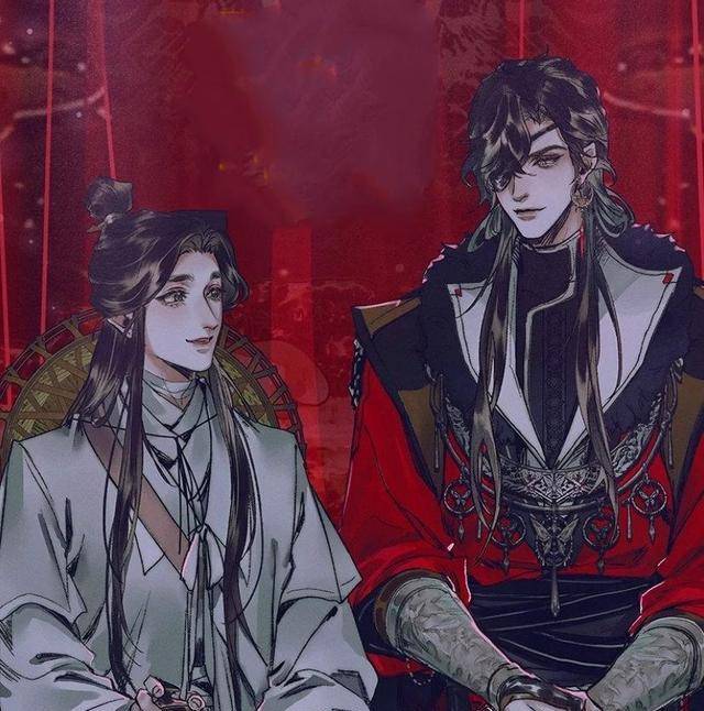 天官赐福,漫画质量有所下滑,花怜脸型变了,粉丝评论很暖心_花城_谢怜