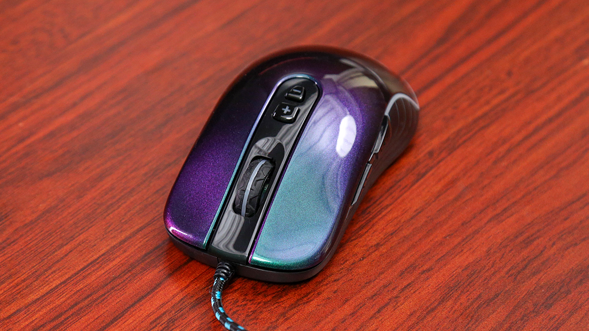 新贵GX6 Pro幻彩漆有线游戏鼠标评测：炫彩外观，出色手感