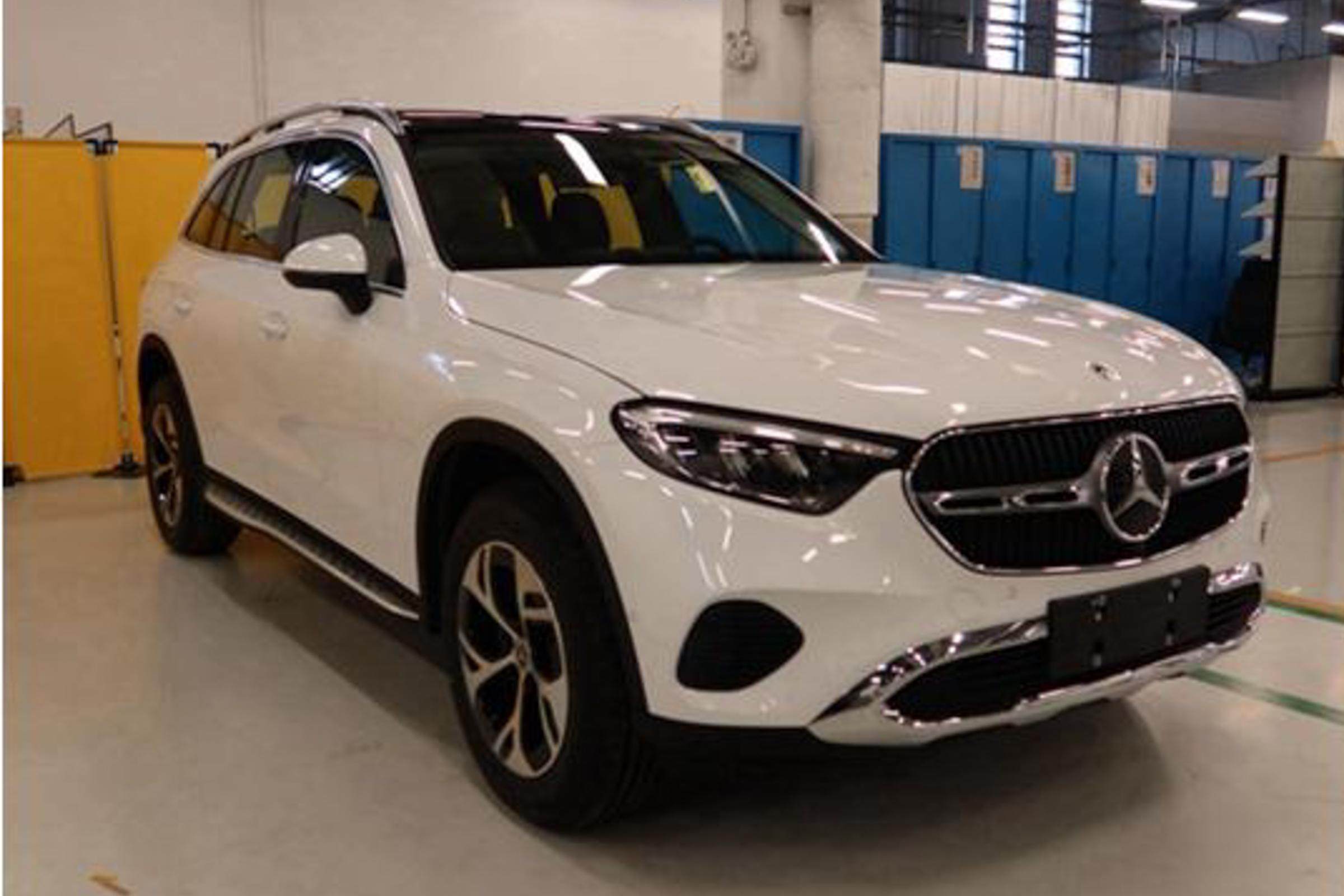 全新奔驰glc正式下线 全系2.0t 轻混!_搜狐汽车_搜狐网