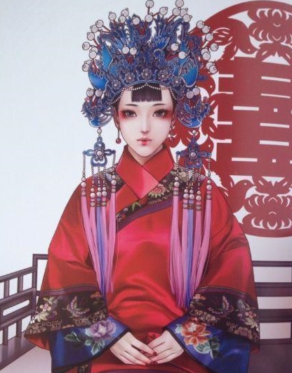 十二星座古风嫁衣,身披嫁衣,十里红妆,你会是哪一种绝美?