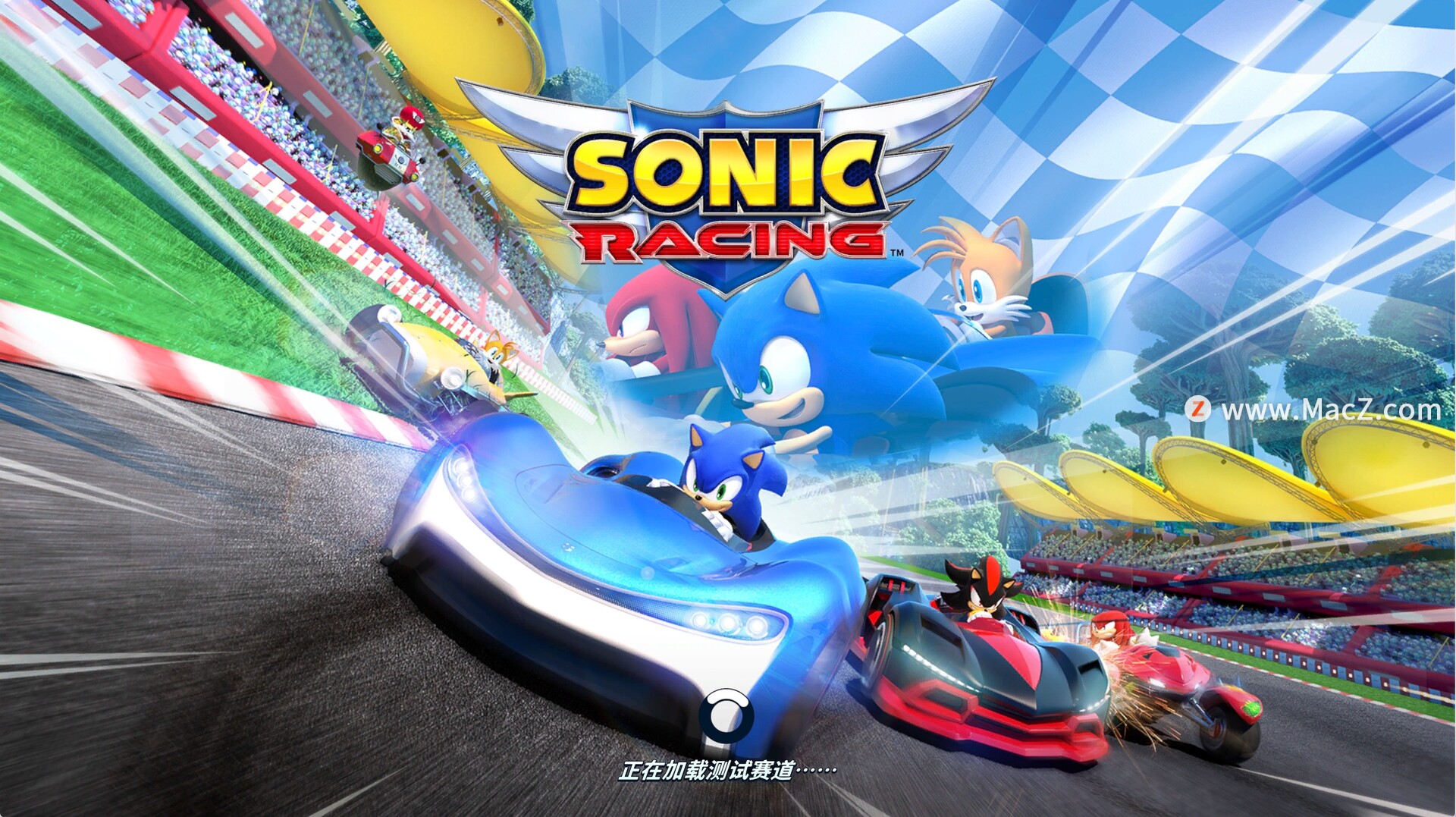 Mac电脑赛车竞速游戏：索尼克赛车 Sonic Racing